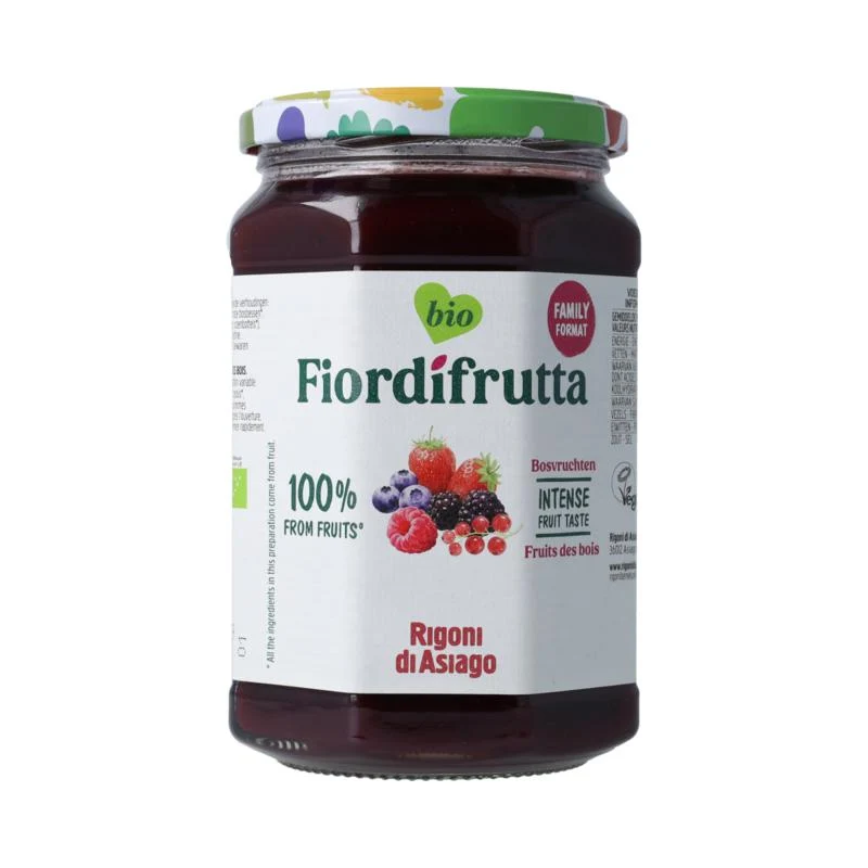 Fiordifrutta Bosvruchtenjam bio 600 gram