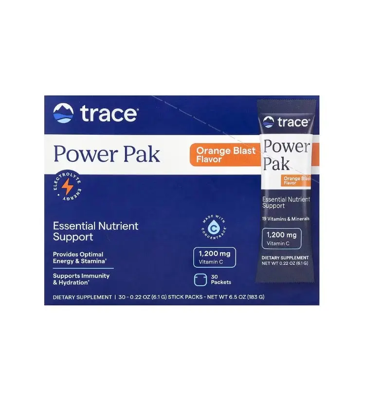 Electrolyte Stamina Power Pak, Orange Blast - 30 packets