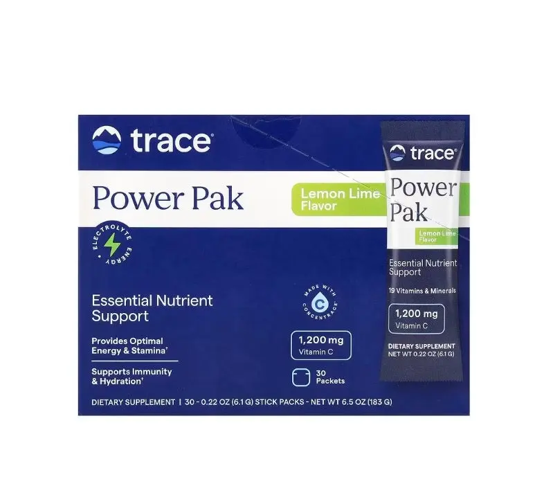 Electrolyte Stamina Power Pak, Lemon Lime - 30 packets