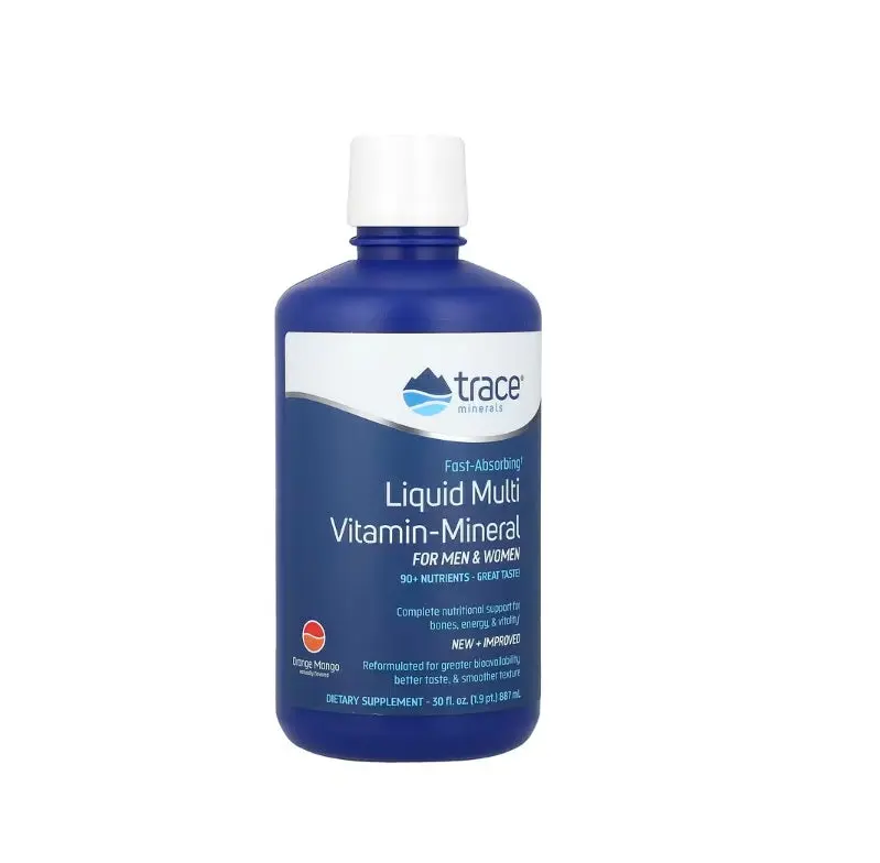 Liquid Multi Vitamin-Mineral, Orange-Mango - 887 ml.