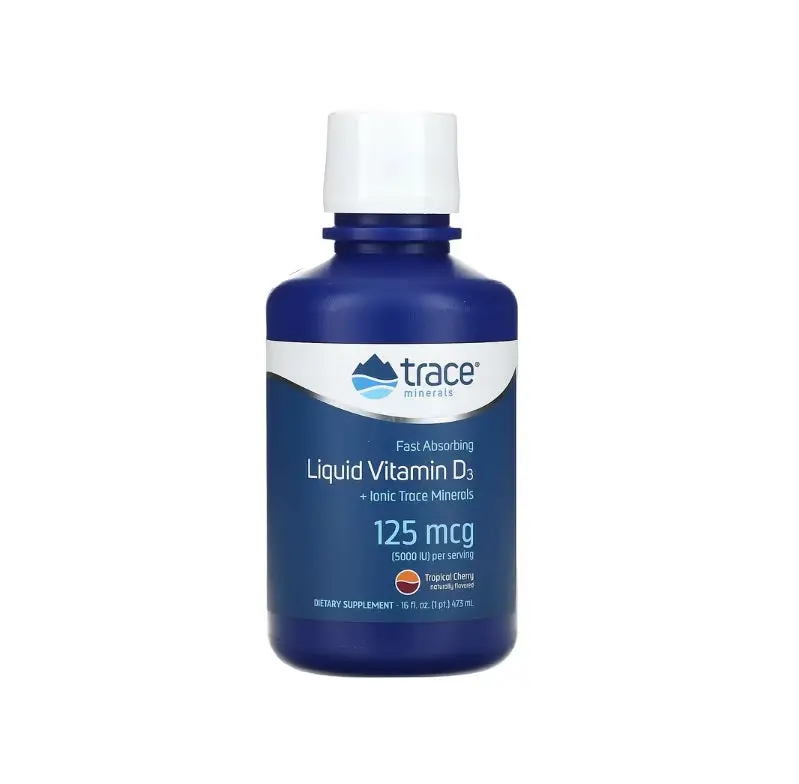 Liquid Vitamin D3, Tropical Cherry - 473 ml.